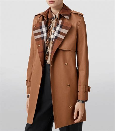 burberry long cotton gabardine trench coat|gabardine trench coat with warmer.